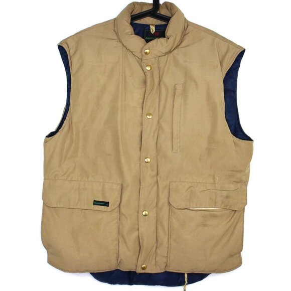 Vintage Abercrombie & Fitch Mens XL Cimmaron Puffer Vest B1013 - Picture 1 of 7